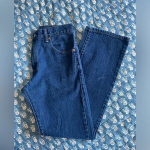 Levi’s 517 Vintage Women's Blue Jeans Bootcut Fit; 32 x 32